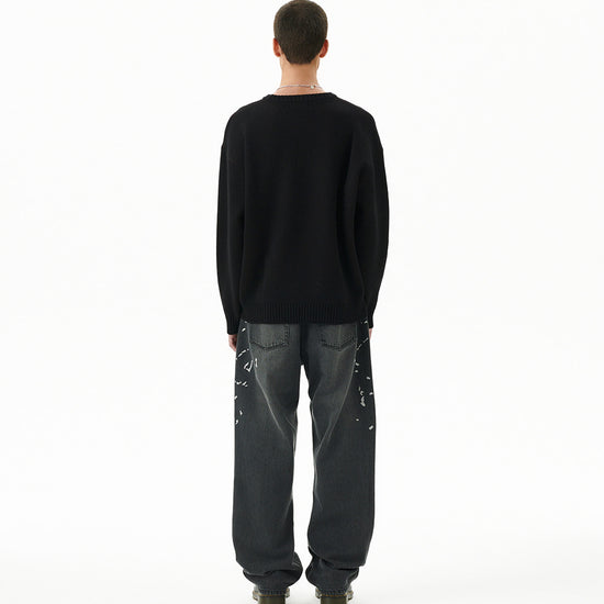 Mahagrid So Far So Good Knit Sweater