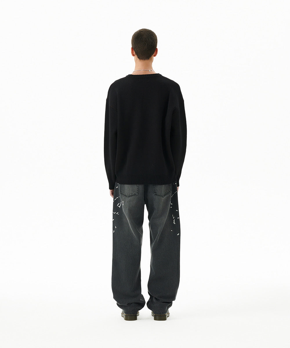 Mahagrid So Far So Good Knit Sweater