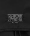 Marithé François Girbaud CLASSIC LOGO METAL BUCKLE BACKPACK black