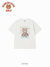 ADLV LINE FRIENDS BROWN STAR SHORT SLEEVE T-SHIRT