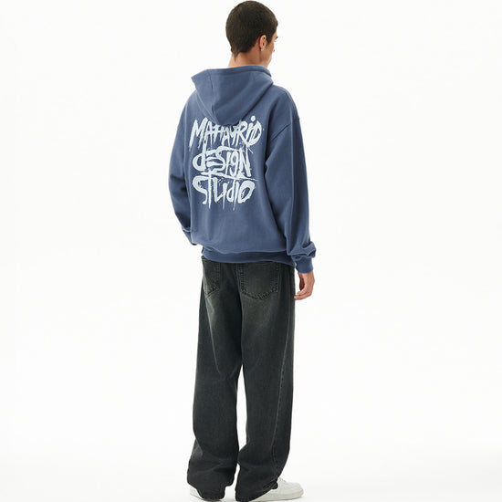Mahagrid Slash Logo Hoodie
