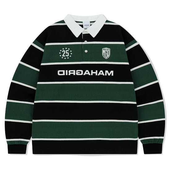 Mahagrid Stripe Rugby Shirt