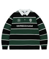 Mahagrid Stripe Rugby Shirt