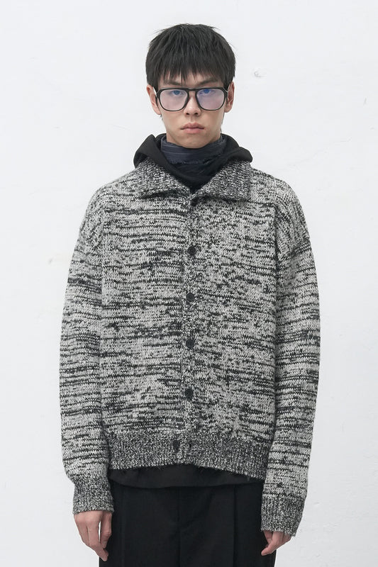 General Idea MAN Vintage Collar Button Cardigan