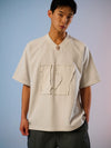 ADLV Pigment Oversized Rugby Short Sleeve T-Shirt