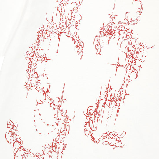 Mahagrid Heart Tattoo Tee