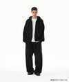 Mahagrid Pray Applique Zip Up Hoodie