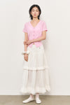 General Idea WOMAN Airy V-Neck Cable Cardigan