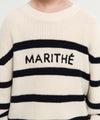 Marithé François Girbaud Kids Stripe Knit Pullover