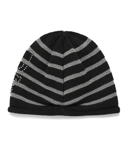 Cavish SKULL CAT STRIPED BEANIE
