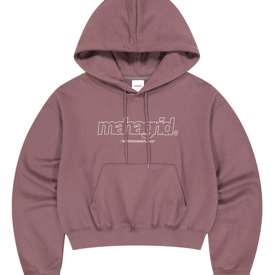 Mahagrid THIRD LOGO CROP HOODIE