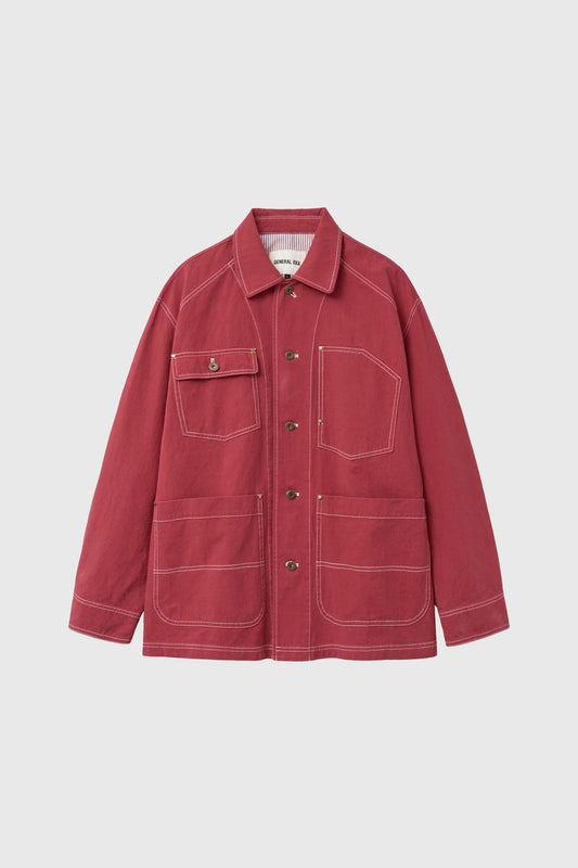 General Idea MAN Washed Railroad Work Jacket