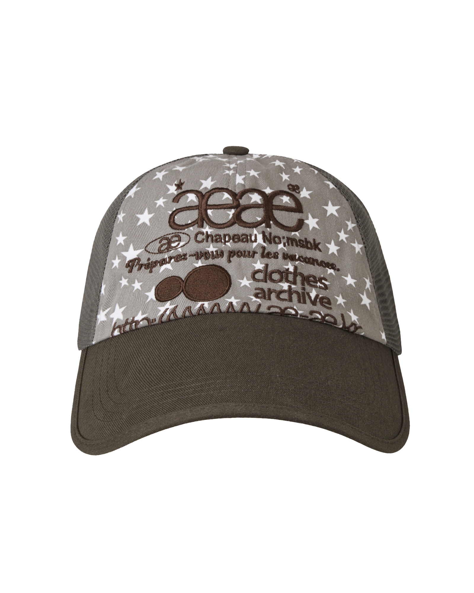 AEAE Web Logo Star Mesh Cap