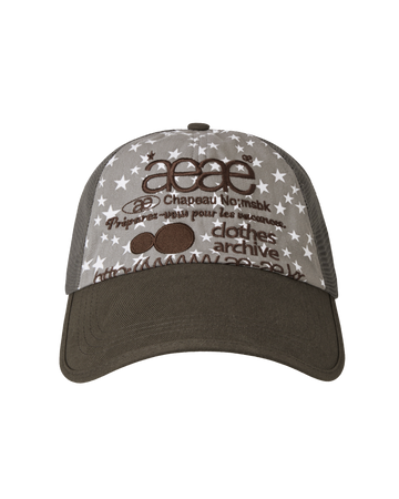 AEAE Web Logo Star Mesh Cap