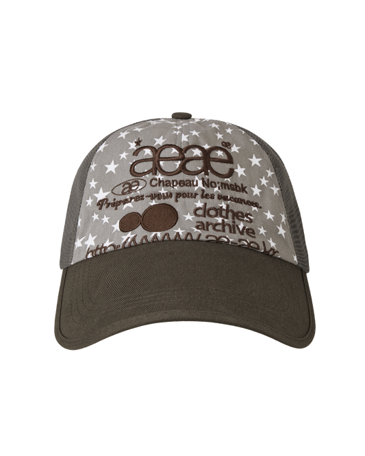 AEAE Web Logo Star Mesh Cap