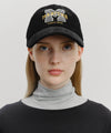 Marithé François Girbaud M Logo Corduroy Covered Cap