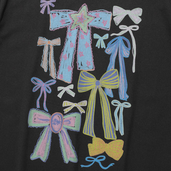Nice Ghost Club Ribbon Party Tee [Black]
