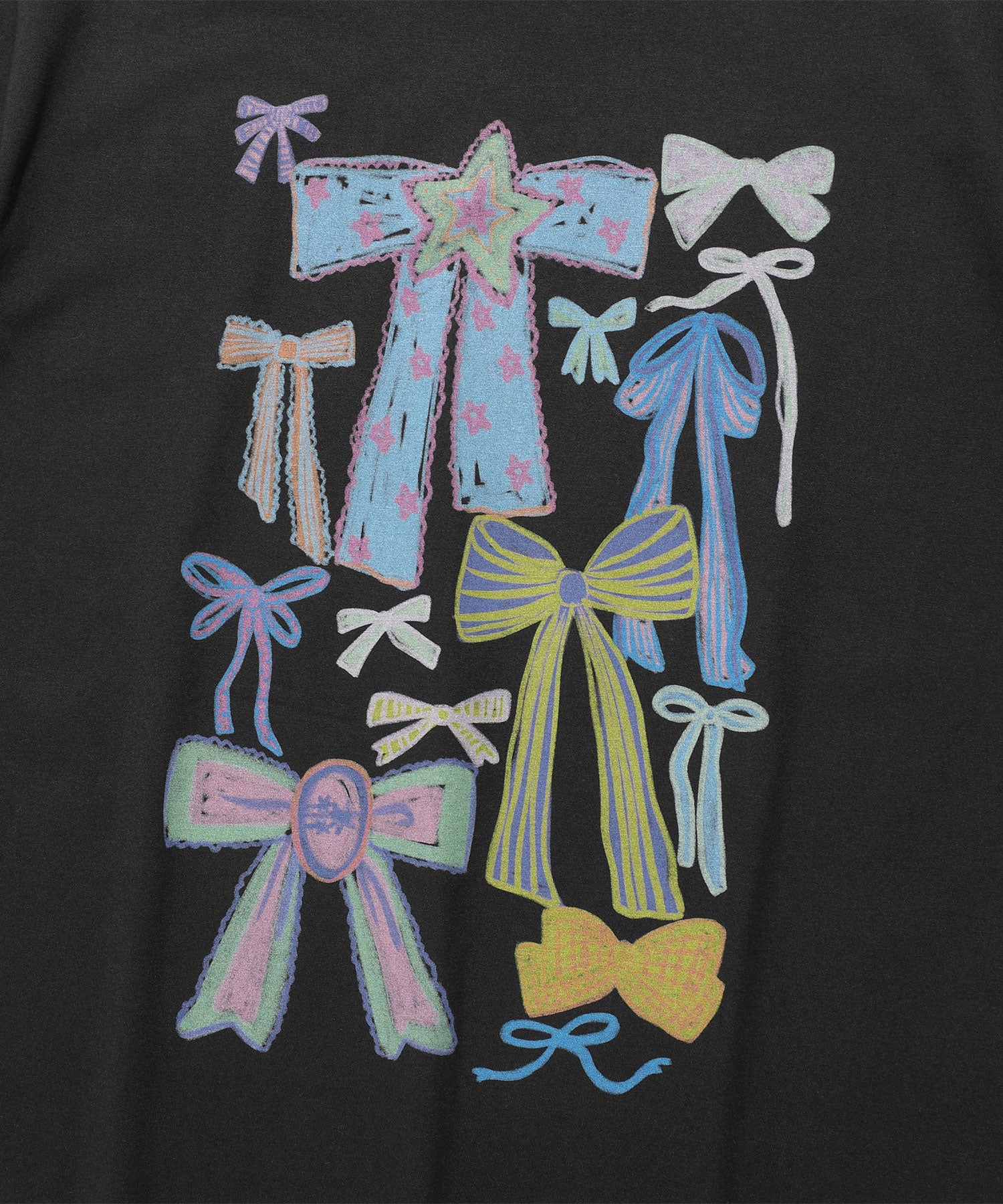 Nice Ghost Club Ribbon Party Tee [Black]