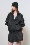 General Idea WOMAN Sheer Shirring Windbreaker Jacket