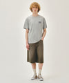Marithé François Girbaud DOODLE BEAR TEE heather gray