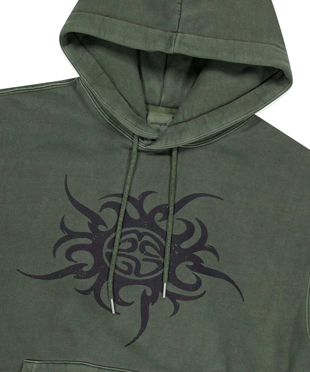 Mahagrid TRIBAL ECLIPSE PIGMENT HOODIE