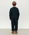 Marithé François Girbaud Kids Doodle Classic Logo Sweat Pants (Brushed) Dark Green
