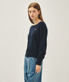 Marithé François Girbaud W BOAT NECK KNIT PULLOVER