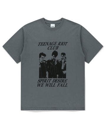 Mahagrid Riot Club Tee Charcoal