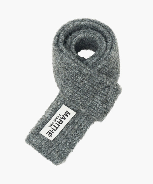 Marithé François Girbaud Regular Logo Tie Muffler