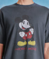 Marithé François Girbaud [MARITHE_DISNEY] MICKEY_VINTAGE WASHED TEE charcoal