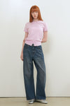 General Idea WOMAN Layered Essential Half Pullover