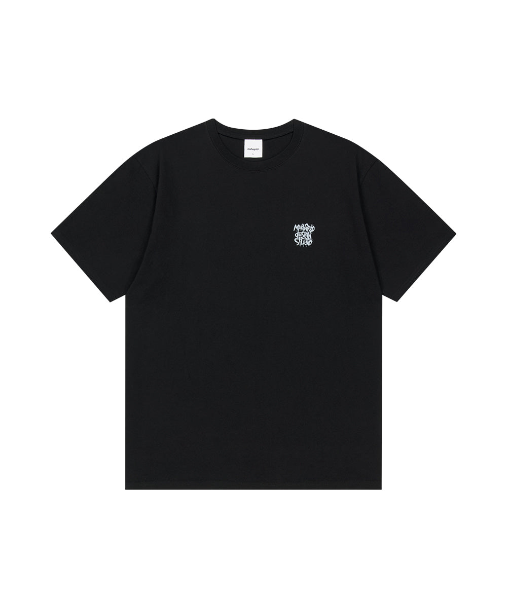 Mahagrid Paisley Slash Logo Tee