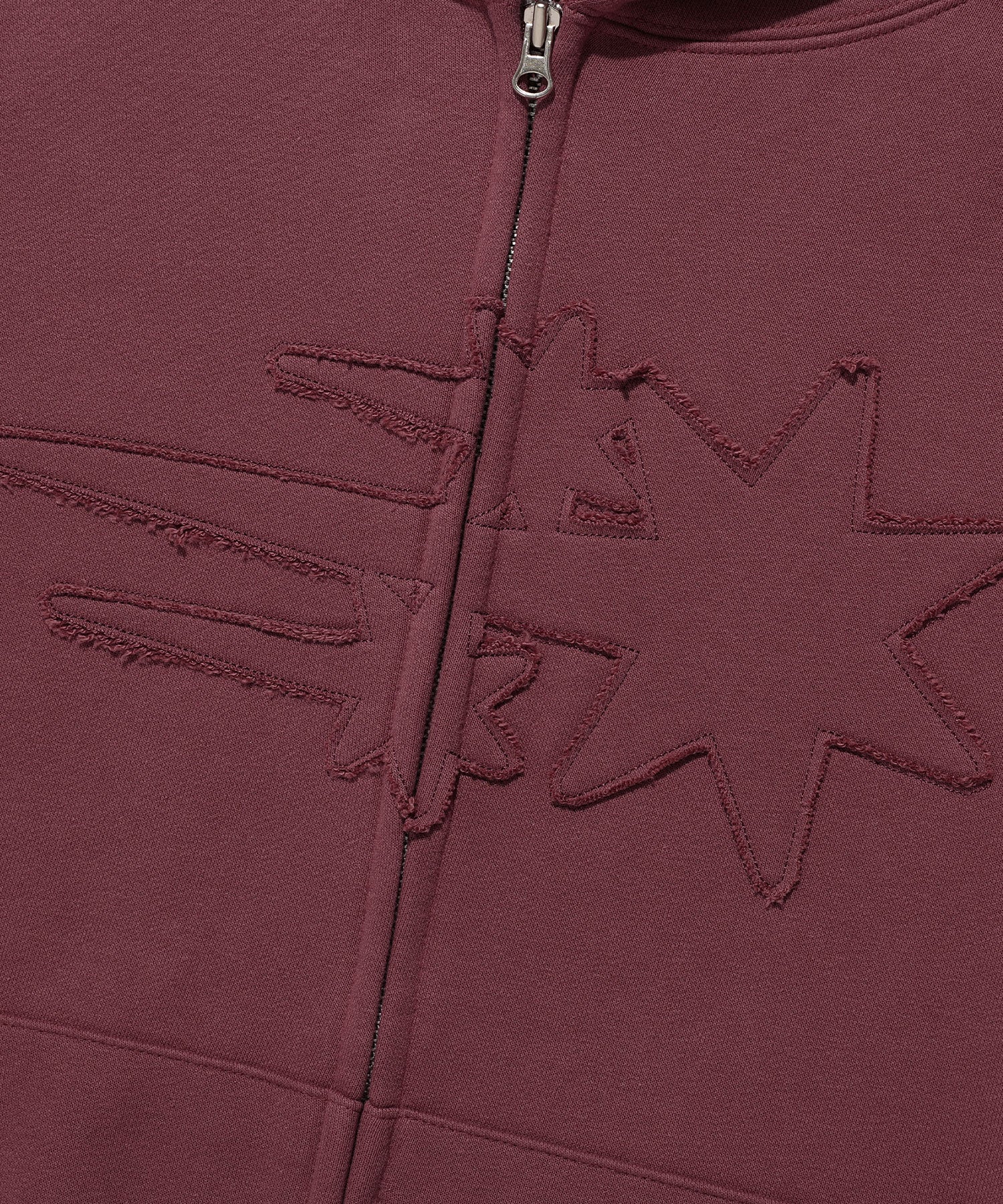 Nice Ghost Club 3Star Logo Zip Hoodie