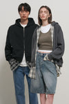General Idea Unisex Shirt Layered Hoodie Zip-Up