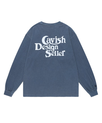 Cavish Pigment Seller Logo Long Sleeve Tee