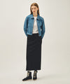 Marithé François Girbaud W CROP DENIM BLOUSON JACKET