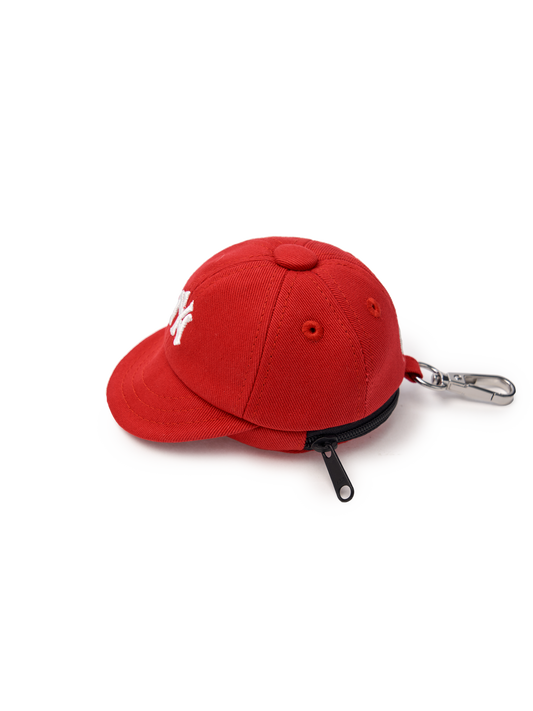 MLB Basic Logo Ballcap Pouch Keyring