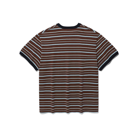 Nice Ghost Club Stripe 3 Star Basic Ringer Tee