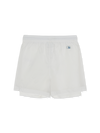 MLB Women's Sportive Ribstop Light Weight Sheer 4in Shorts