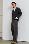 General Idea MAN Essential Minimal Cable V-Neck Cardigan