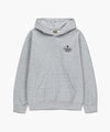 Marithé François Girbaud Crown Crest Symbol Hoodie (Brushed) Heather Gray