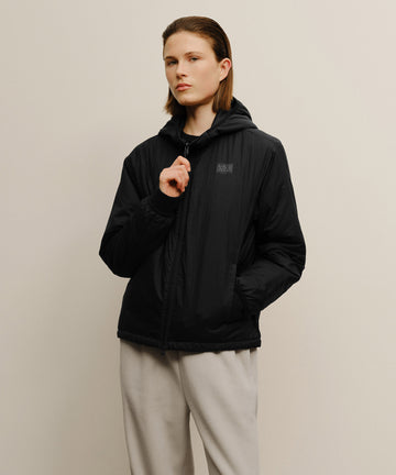 Marithé François Girbaud Marithé SPORT HOODED PADDED JACKET BLACK
