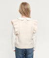 Marithé François Girbaud Kids W Ruffle Knit Vest
