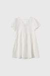 General Idea WOMAN Wrinkle Volume Puff One-Piece Dress