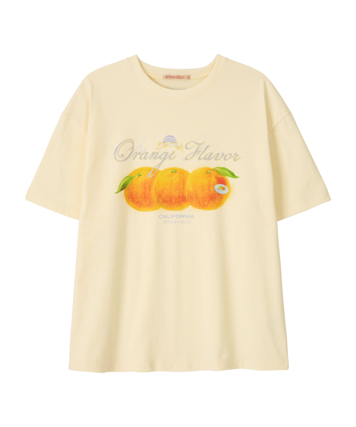 Bitter Cells Sunset Orange Tee