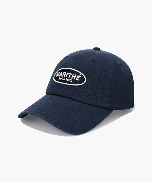 Marithé François Girbaud Oval Regular Logo Cap
