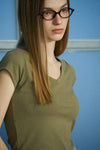 General Idea WOMAN Daily Short Sleeve V-Neck T-Shirt