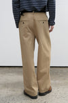 General Idea MAN Wide Double Pleat Chino Pants