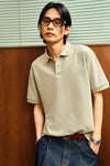 General Idea UNISEX Solid Polo Short Sleeve T-Shirt