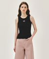 Marithé François Girbaud W RIBBON CLASSIC LOGO SLEEVELESS